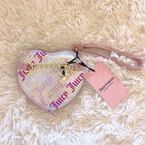 Juicy Couture heart coin wallet NWT